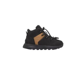 Sprint Trekker Bungee-closure Trainer for Toddler in Black/Yellow