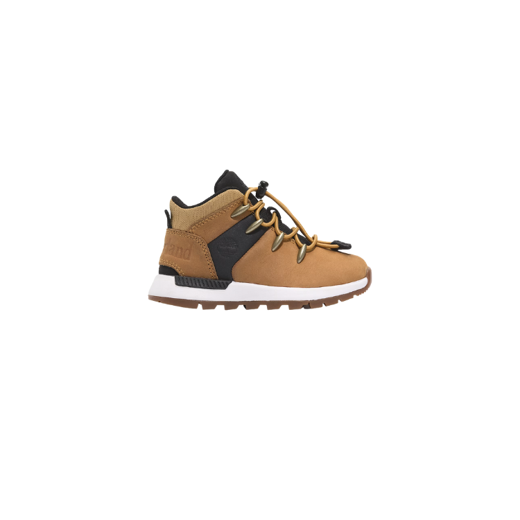 SPRINT TREKKER MID LACE UP SNEAKER WHEAT NUBUCK W BLACK - TIMBERLAND - Scarpe.am