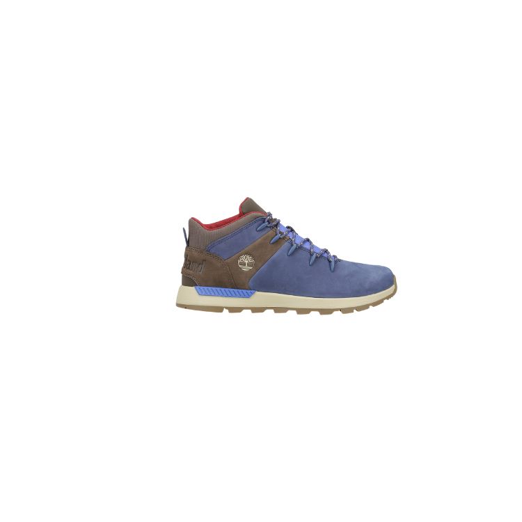 SPRINT TREKKER MID LACE UP SNEAKER DARK BLUE NUBUCK - TIMBERLAND - Scarpe.am