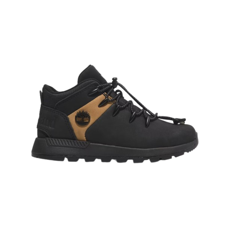 SPRINT TREKKER MID LACE UP SNEAKER BLACK NUBUCK W WHEAT - TIMBERLAND - Scarpe.am