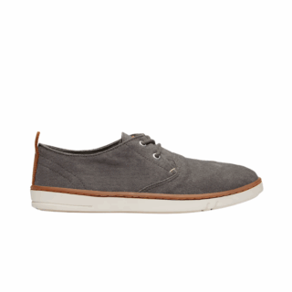 HOOKSETLOW LACE UP SNEAKERDARK GREEN CANVAS