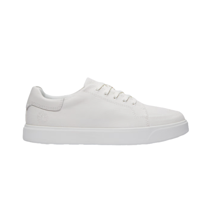 EMERSON STREETLOW LACE UP SNEAKERWHITE CANVAS - TIMBERLAND - Scarpe.am