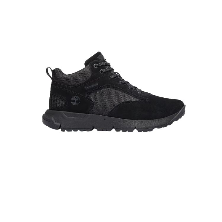 Voyager Park Mid Trainer for Men in Black - TIMBERLAND - Scarpe.am