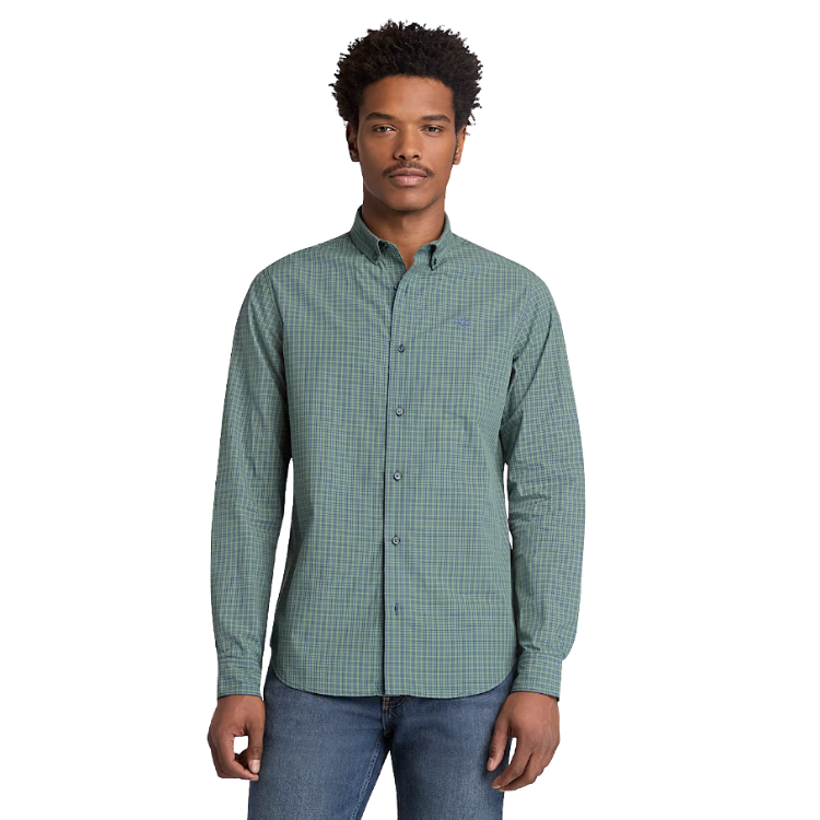 Micro Plaid Poplin Shirt - TIMBERLAND - Scarpe.am